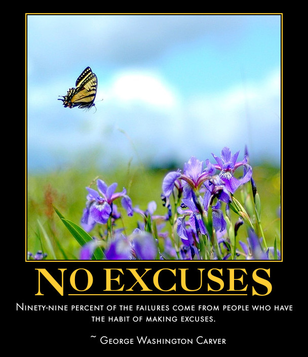 inspirational and motivational quotes. Making Excuses - Quotes